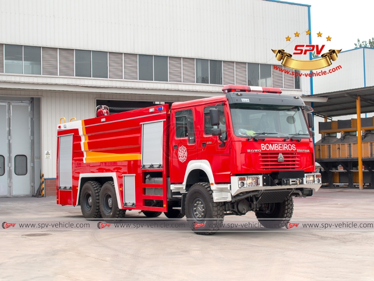 12,000 Litres Off-road Fire Engine Sinotruk - RF 12,000 Litres Off-road Fire Engine Sinotruk - RF